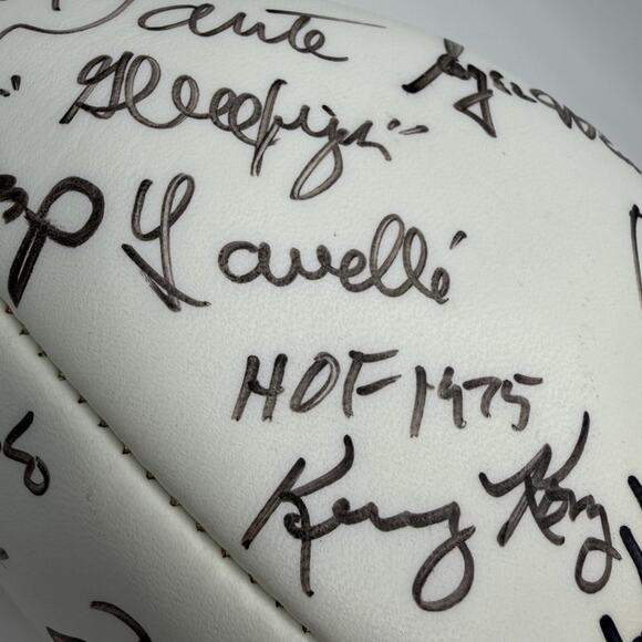 1999 Cleveland Browns Signed NFL Wilson Football w/ Jim Brown, Ozzie Newsome - Picture 7 of 11